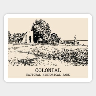 Colonial National Historical Park Sticker